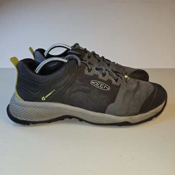 Keen Explore Vent Hiking Shoes Mens 11.5 Gray 1022293 KonnectFit Outdoor Trail